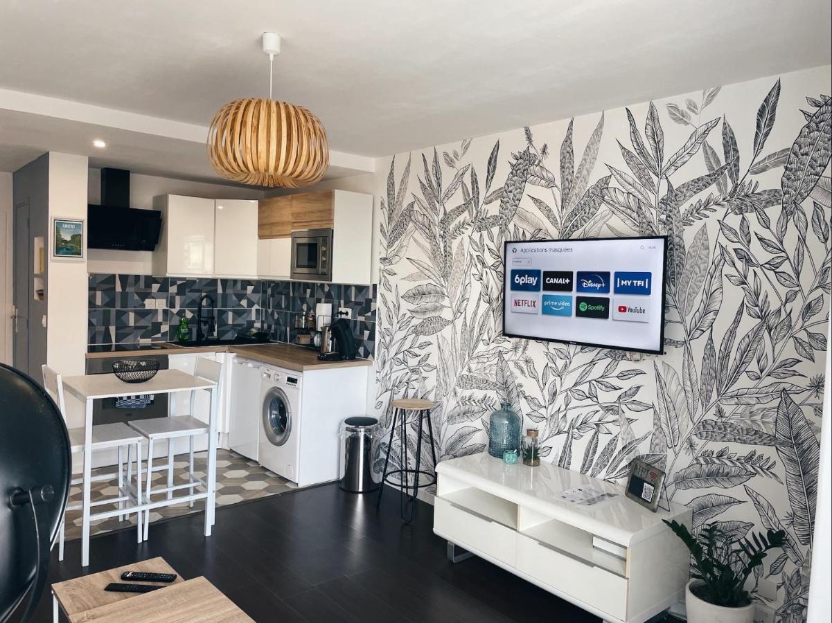 New: Appartement Tout Confort + Parking Gratuit Amiens Exterior photo