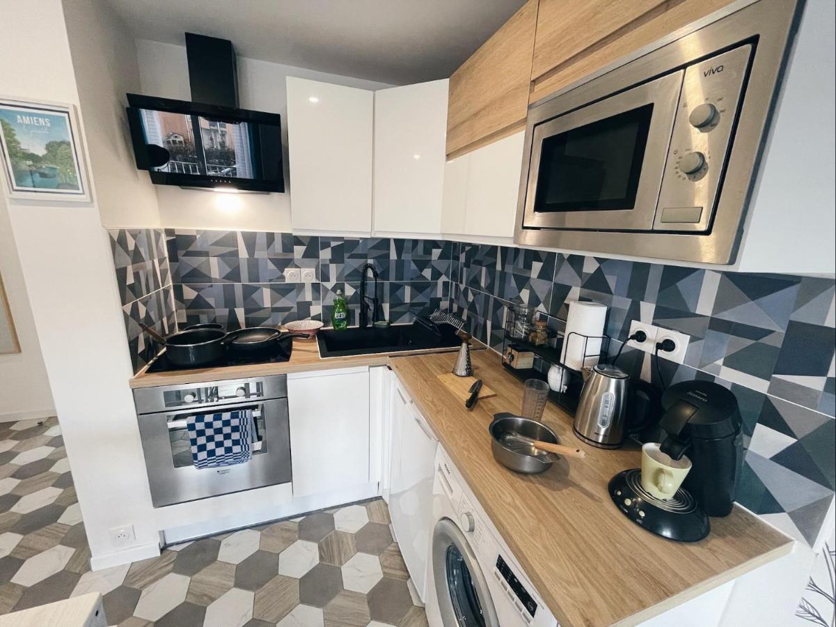 New: Appartement Tout Confort + Parking Gratuit Amiens Exterior photo