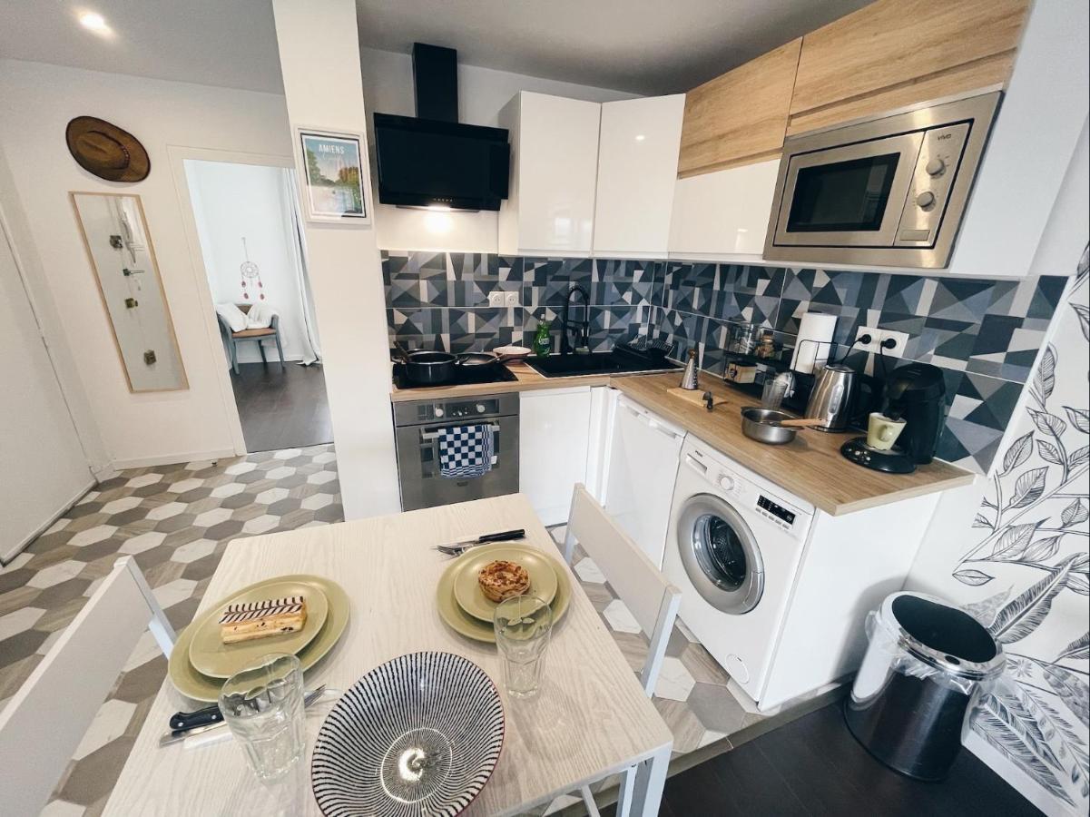 New: Appartement Tout Confort + Parking Gratuit Amiens Exterior photo